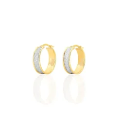 Histoire d'Or Créoles Lolly Or Bicolore Discount