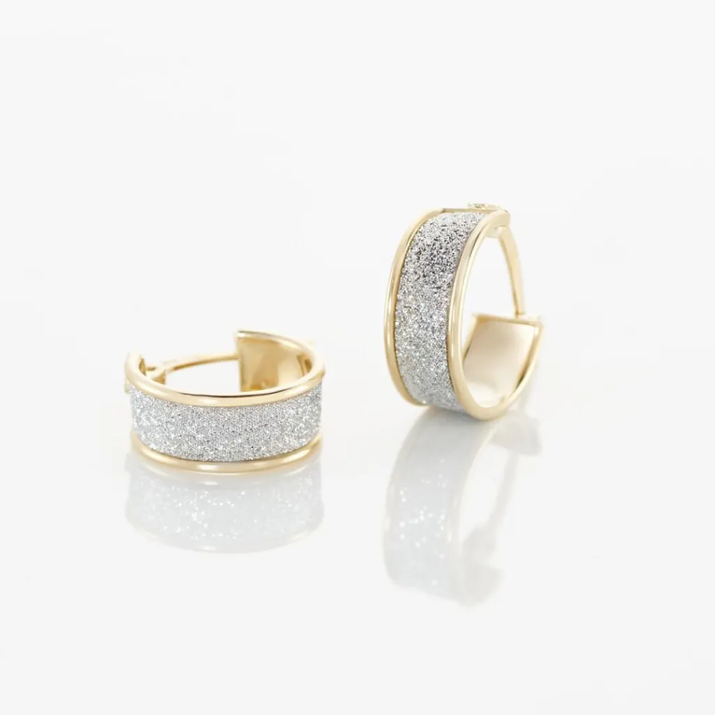 Histoire d'Or Créoles Lolly Or Jaune Hot