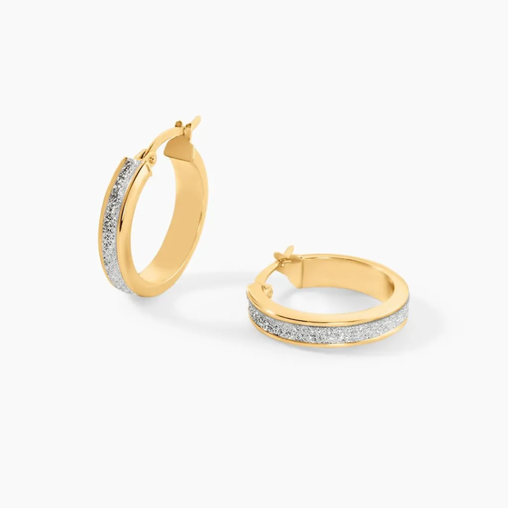 Histoire d'Or Créoles Lolly Or Jaune Discount