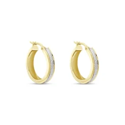 Histoire d'Or Créoles Lolly Or Jaune Discount