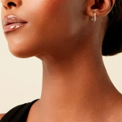 Histoire d'Or Créoles Louiselle Argent Blanc Oxyde De Zirconium Online