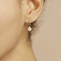 Histoire d'Or Créoles Lulu Or Jaune Oxyde