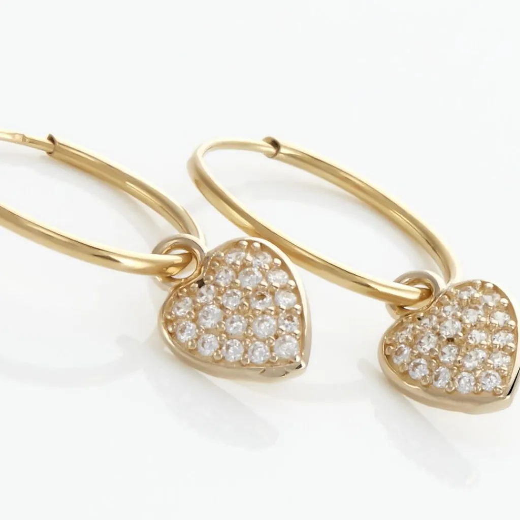 Histoire d'Or Créoles Lulu Or Jaune Oxyde Best