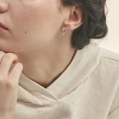 Histoire d'Or Créoles Maelia Or Bicolore Clearance