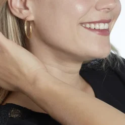 Histoire d'Or Créoles Maelia Or Jaune Discount