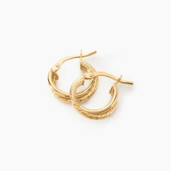 Histoire d'Or Créoles Maelia Or Jaune Discount