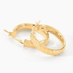 Histoire d'Or Créoles Mara Or Jaune Hot