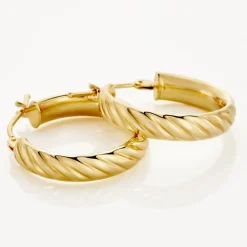 Histoire d'Or Créoles Mara Or Jaune Hot