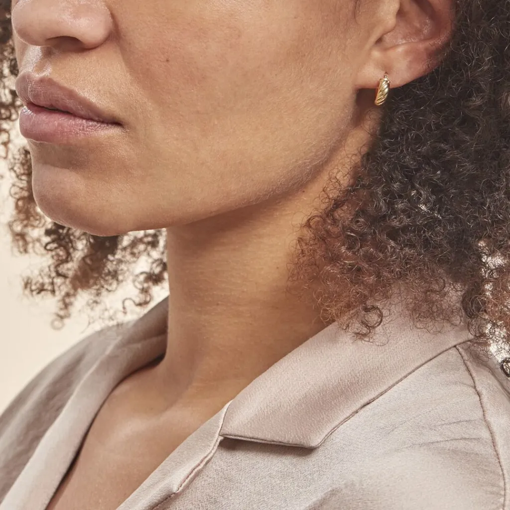 Histoire d'Or Créoles Mara Or Jaune Discount