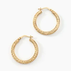 Histoire d'Or Créoles Mauri Or Jaune Hot