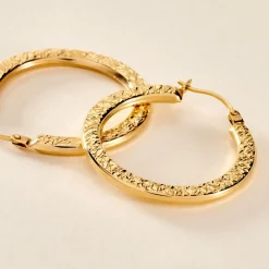 Histoire d'Or Créoles Mauri Or Jaune Hot