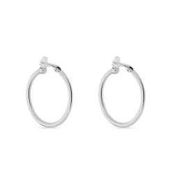 Histoire d'Or Créoles Maxa Argent Blanc