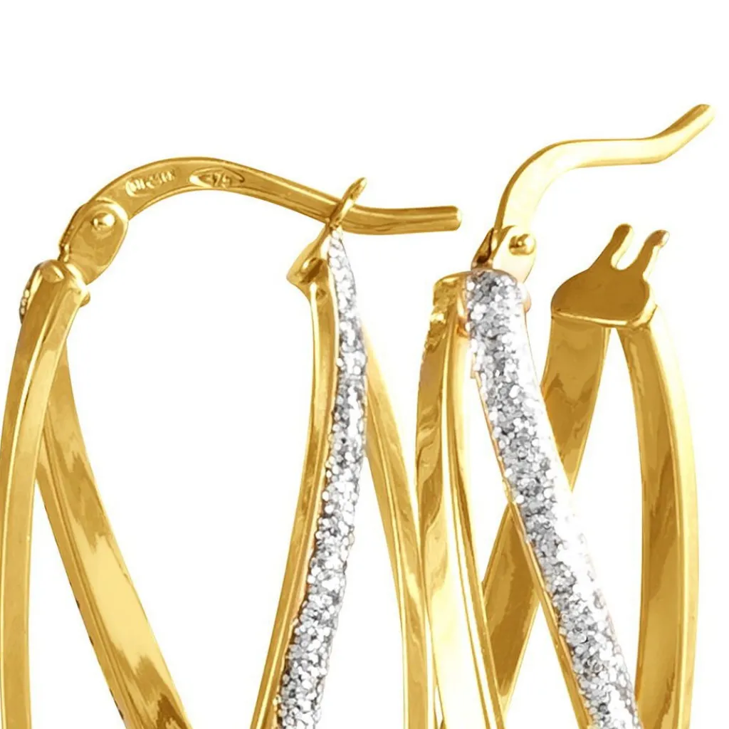 Histoire d'Or Créoles Merilyn Or Bicolore Best