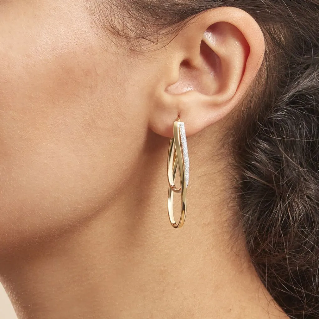 Histoire d'Or Créoles Merilyn Or Bicolore Best