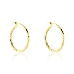 Histoire d'Or Créoles Merraine Or Jaune