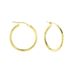 Histoire d'Or Créoles Merraine Or Jaune