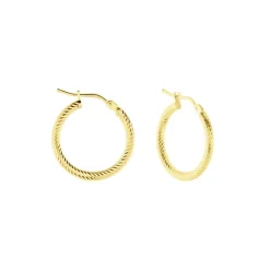 Histoire d'Or Créoles Merraine Or Jaune