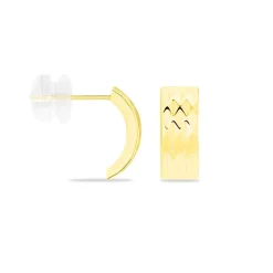 Histoire d'Or Créoles Michaelina Or Jaune Sale