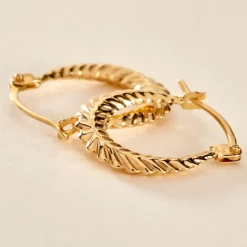 Histoire d'Or Créoles Mihaita Or Jaune Clearance