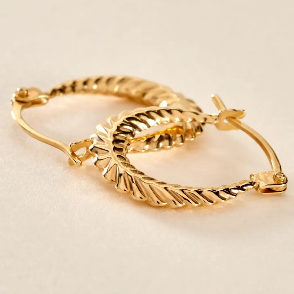 Histoire d'Or Créoles Mihaita Or Jaune Clearance