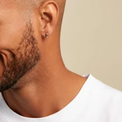 Histoire d'Or Créoles Milton Plaque Or Jaune New