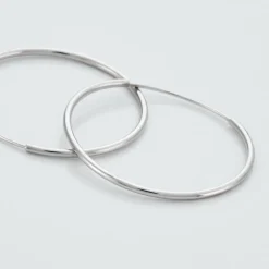 Histoire d'Or Créoles Muses Flexibles Or Blanc New