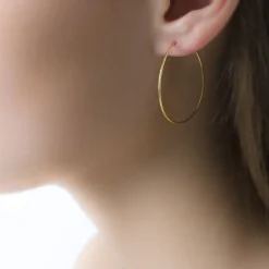 Histoire d'Or Créoles Muses Or Jaune New