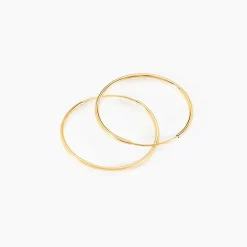 Histoire d'Or Créoles Muses Or Jaune Outlet