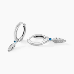 Histoire d'Or Créoles Nahara Argent Blanc Oxyde De Zirconium Best