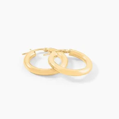 Histoire d'Or Créoles Or Jaune Rond