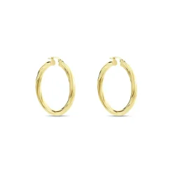 Histoire d'Or Créoles Or Jaune Torsadé Discount