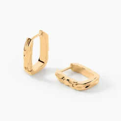 Histoire d'Or Créoles Orée Plaque Or Jaune Online