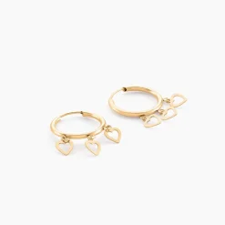 Histoire d'Or Créoles Orinthia Or Jaune Outlet