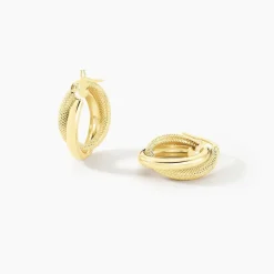 Histoire d'Or Créoles Orthys Or Jaune Hot