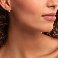 Histoire d'Or Créoles Peni Or Jaune Perle De Culture Oxyde De Zirconium Online