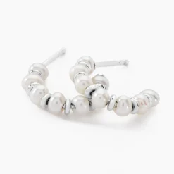 Histoire d'Or Créoles Perlissima argent blanc perle de culture Online