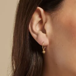 Histoire d'Or Créoles Rorie Or Jaune Hot