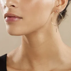 Histoire d'Or Créoles Roxana Cercles Ajourés Or Jaune Best