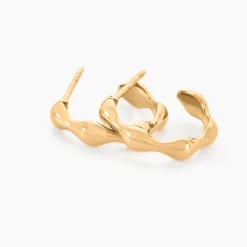 Histoire d'Or Créoles Sedonia Plaqué Or Jaune Outlet