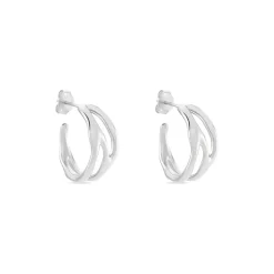 Histoire d'Or Créoles Shae Argent Blanc Best