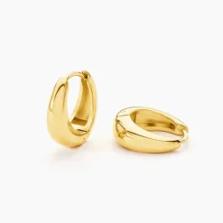 Histoire d'Or Créoles Skadi Acier Jaune Hot