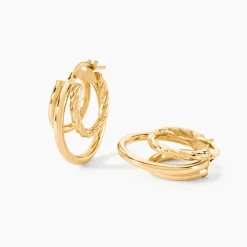 Histoire d'Or Créoles Takumi Or Jaune Discount