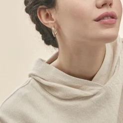 Histoire d'Or Créoles Tanya Or Tricolore Outlet