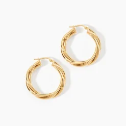 Histoire d'Or Créoles Tegan Or Jaune Online