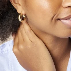 Histoire d'Or Créoles Telly Or Jaune Discount