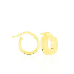 Histoire d'Or Créoles Terezia Or Jaune Sale