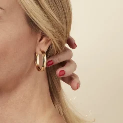 Histoire d'Or Créoles Terezia Or Jaune Outlet