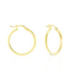 Histoire d'Or Créoles Thyrza Or Jaune Clearance