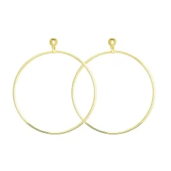 Histoire d'Or Créoles Tia Geometrique Or Jaune Hot