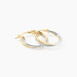 Histoire d'Or Créoles Tita Or Bicolore New